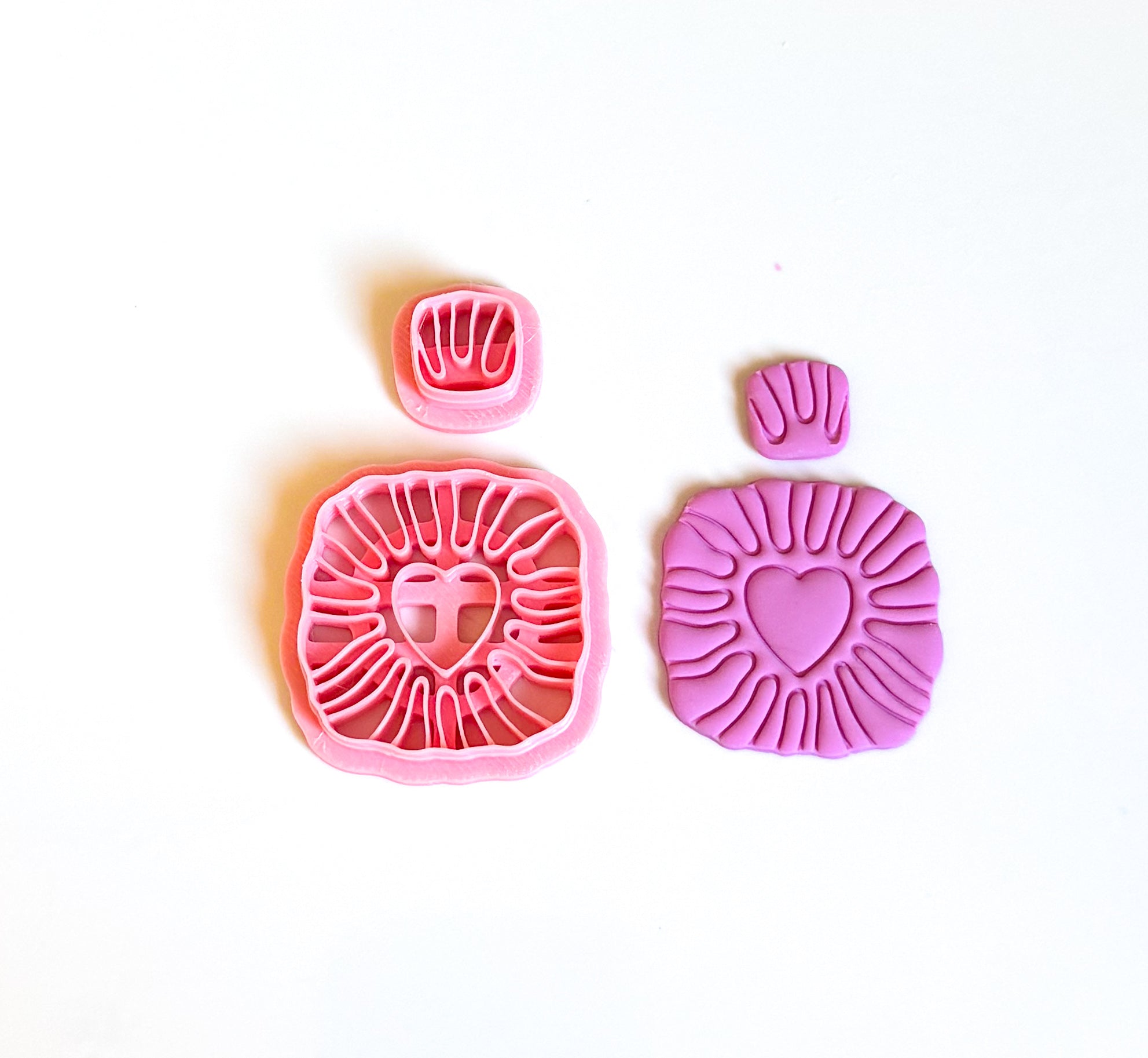 Cortador Corazón con Ondas